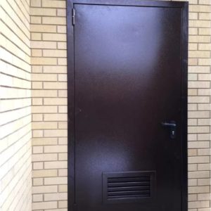 Противопожарная коричневая дверь / серия FRM55521