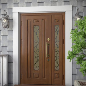 Противопожарная уличная дверь / серия FRM33258